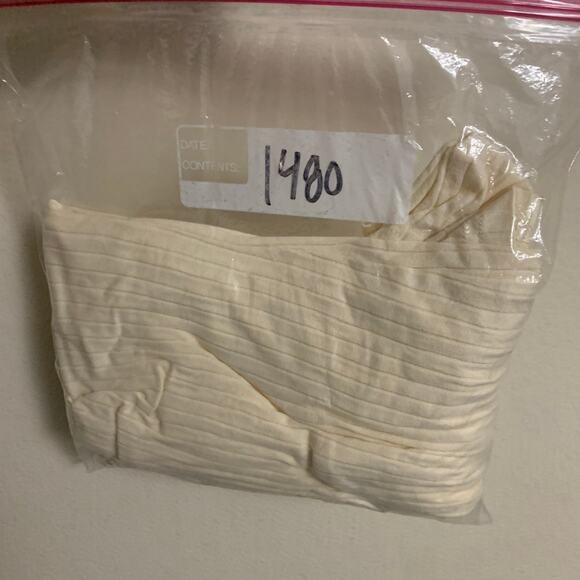 Shein Split Thigh Tie Backless Rib Knit Dress Womens Size S - Picture 9 of 9